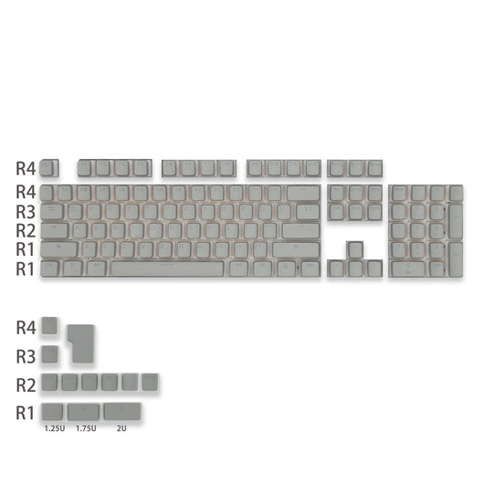 Keycaps PBT Carácter Cerrado sin Puerto de Agua - Image 10