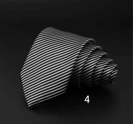 Corbata de Rayas Clásica Británica para Hombre - Image 5