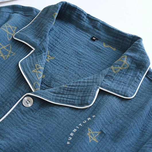 Pijama Hombre Doble Gasa Algodón Crepe - Image 17
