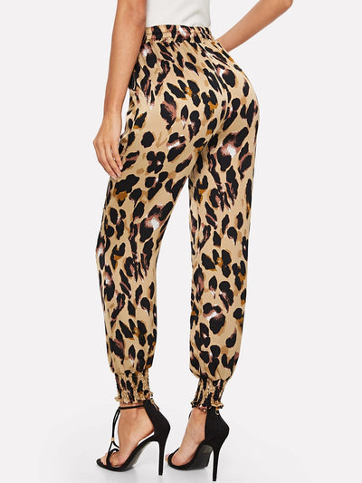Pantalones de Cintura Elástica con Estampado - Image 6