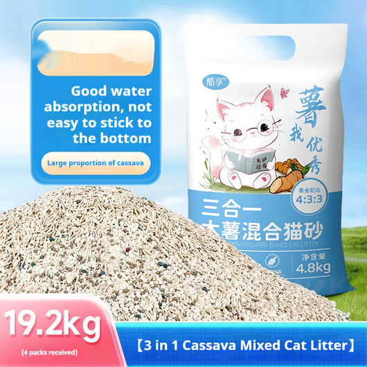 Arena Sanitaria de Tofu 10kg - Sin Polvo, Aroma Yuca Amarga, Control de Olor Máximo - Image 6