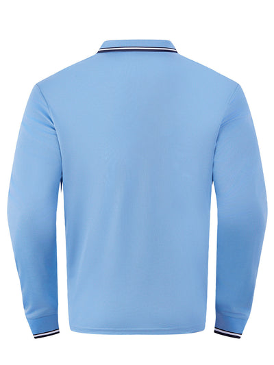 Polo Jacquard Casual para Hombre - Secado Rápido y Transpirable - Image 43