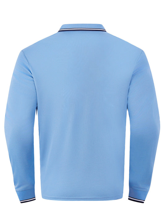 Polo Jacquard Casual para Hombre - Secado Rápido y Transpirable - Image 43