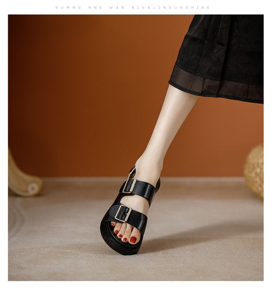 Sandalias Plataforma Versátiles para Verano - Comodidad y Estilo - Image 11