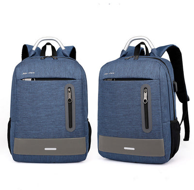 Mochila para Laptop con Carga USB en Tela Oxford - Image 9