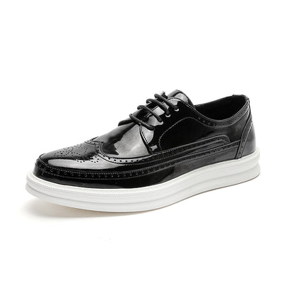 Zapatos Casuales de Negocios Hombre Estilo Coreano Británico Moderno - Image 2