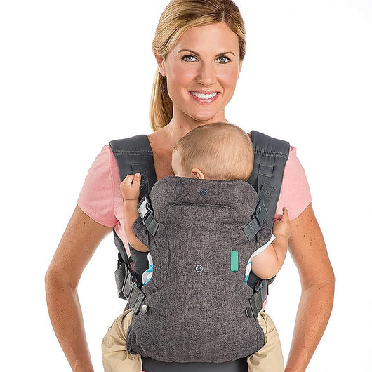 Mochila Portabebés Transpirable Multifuncional con Correas Ajustables - Image 4