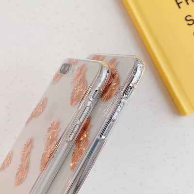 Funda para celular con diseño de piña bronceada - Image 43