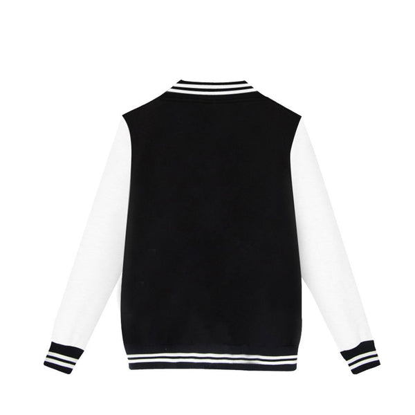 Chaqueta Cardigan de Béisbol Estilo Americano Tendencia