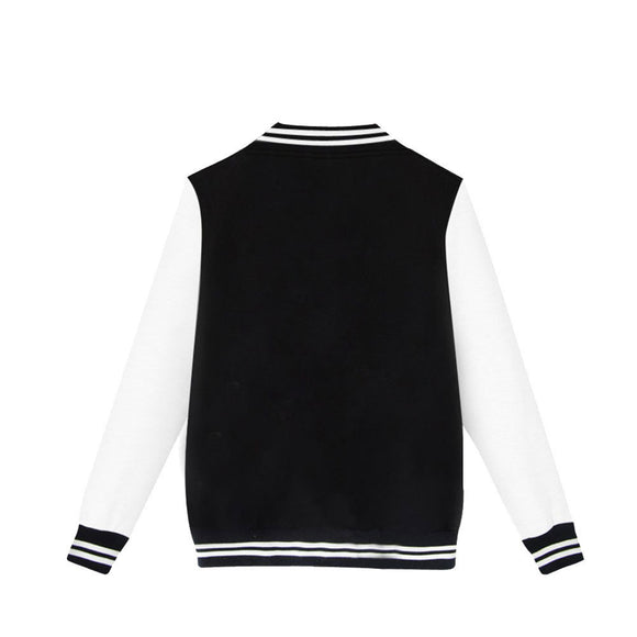 Chaqueta Cardigan de Béisbol Estilo Americano Tendencia