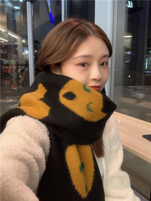 Bufanda Oso Kawaii Japonés para Mujer - Suave, Cálida y Versátil - Image 18