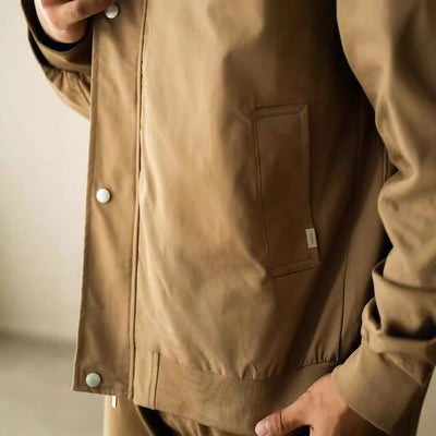 Camisa Antiarrugas Impermeable para Hombre - Colores Lisos, Sin Planchado - Image 4