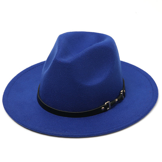 Sombrero Jazz de Ala Ancha en Lana - Estilo Versátil para Cualquier Ocasión - Image 2