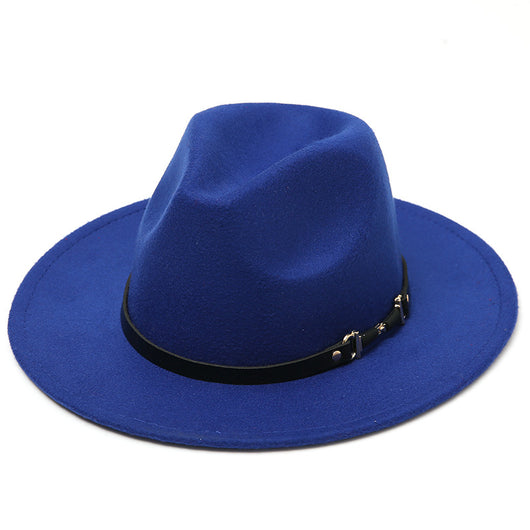 Sombrero Jazz de Ala Ancha en Lana - Estilo Versátil para Cualquier Ocasión - Image 2