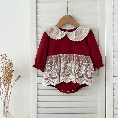 Enterizo Elegante para Bebé Recién Nacido - Diseño Princesa