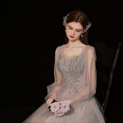 Vestido Elegante de Manga Larga para Eventos y Cenas Formales - Image 10