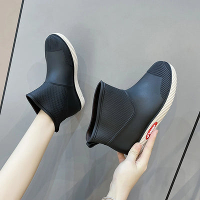 Botas Impermeables Cortas para Mujer - Estilo Moderno y Funcional - Image 10