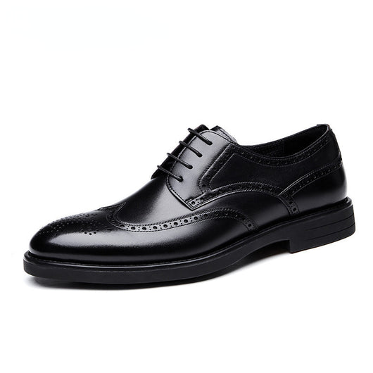 Zapatos de Cuero Grabado Oxford para Hombre - Calzado Formal Ejecutivo - Image 3