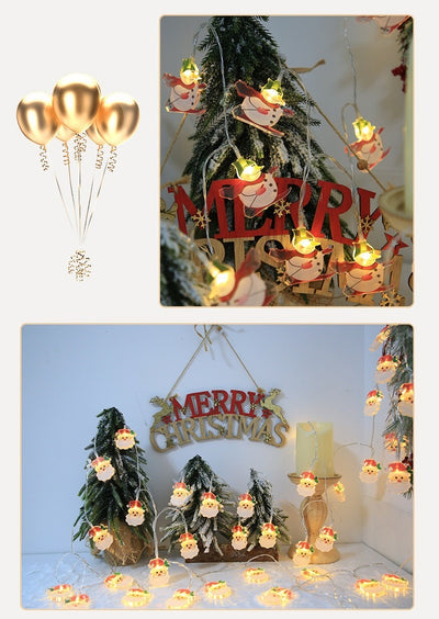 Cadena de Luces LED Multiusos - Árbol de Navidad, Muñeco de Nieve y Decoración Temática - Image 34
