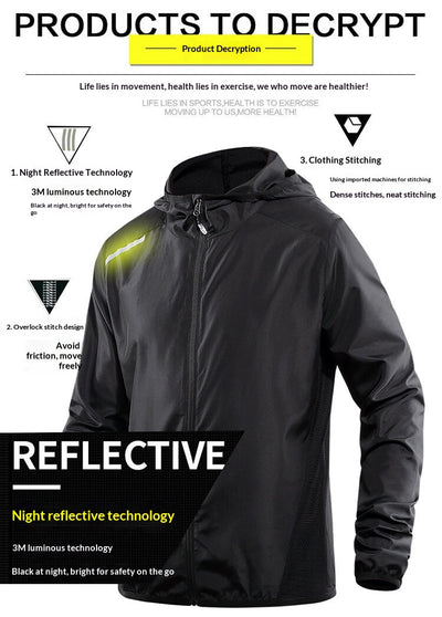 Ropa Deportiva de Seda de Hielo con Protección Solar y Secado Rápido para Hombre - Image 9