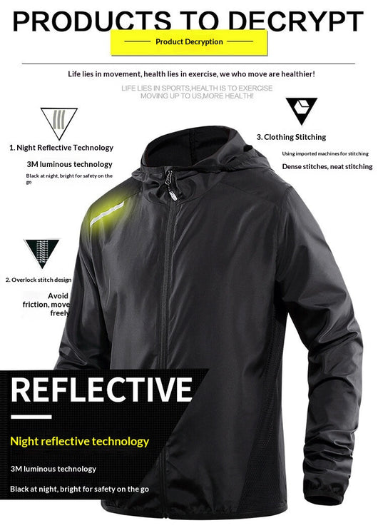 Ropa Deportiva de Seda de Hielo con Protección Solar y Secado Rápido para Hombre - Image 9