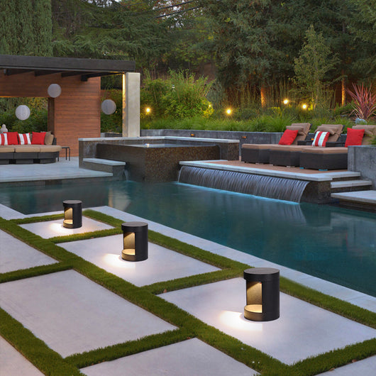 Lámpara Solar LED Semicircular Impermeable para Jardín y Exterior - Image 4