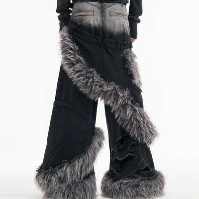 Jeans de Dos Piezas PU Premium para Hombre - Diseño Elegante y Moderno