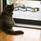 Juguete Interactivo de Pista para Gatos - Bola Rodante de Entretenimiento