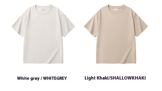 Camiseta Básica de Pareja Unisex - Colores Sólidos Modernos - Image 27