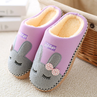 Pantuflas de Algodón Japonesas con Suela de Gamuza y Forro de Franela - Image 4