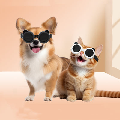 Gafas de Sol para Mascotas con Protección UV - Lentes de Seguridad para Perros y Gatos
