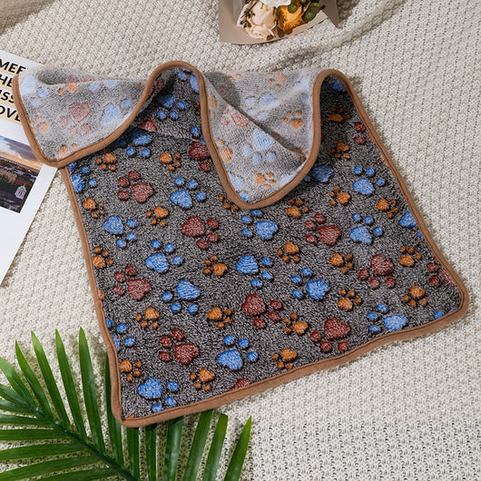 Manta Térmica Coral Fleece Cuatro Estaciones con Estampado de Perros y Gatos - Image 15