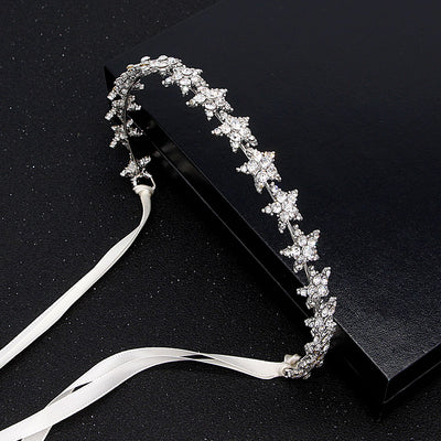 Corona Nupcial Diadema - Joya de Boda en Aleación