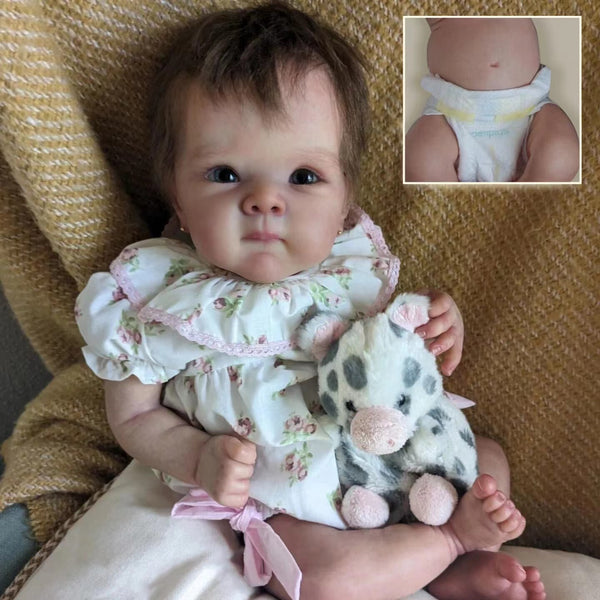 Muñeca Reborn de Vinilo Realista 48cm