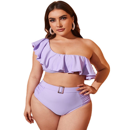 Traje de Baño de Una Pieza con Corte Lateral para Mujer - Image 5