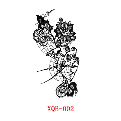 Tatuaje Temporal Floral de Media Manga - Image 3
