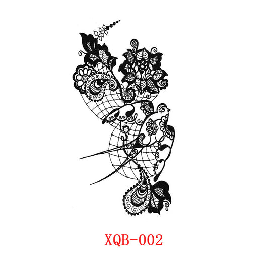 Tatuaje Temporal Floral de Media Manga - Image 3