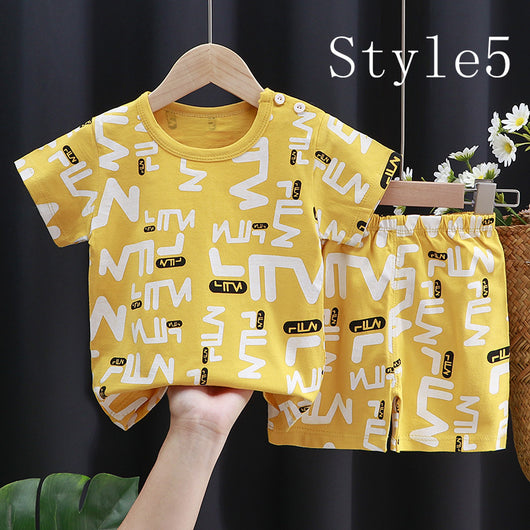 Traje Infantil de Algodón con Manga Corta - Image 26