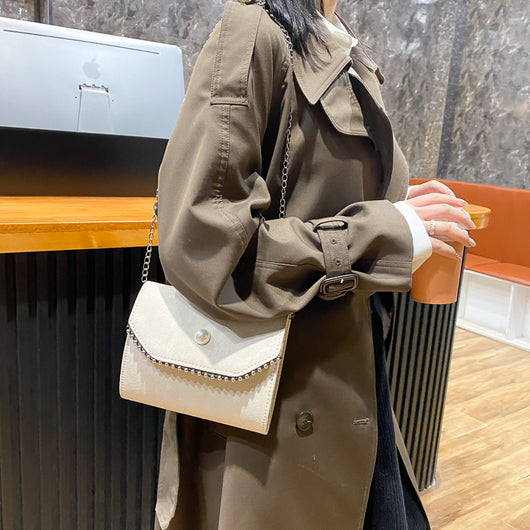 Bolso Bandolera Cuadrado con Textura Fashion - Versátil y Elegante - Image 9