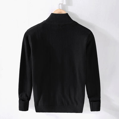 Chamarra Casual para Hombre con Cuello Alto y Cierre - Image 3