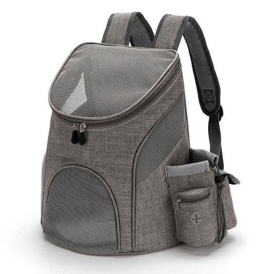 Mochila Transportadora Multifuncional para Mascotas - Bolsa de Viaje Gato y Perro