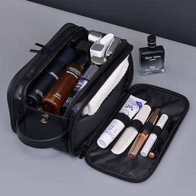 Neceser de Viaje Hombre con 3 Compartimentos - Organizador de Aseo Multifuncional - Image 3