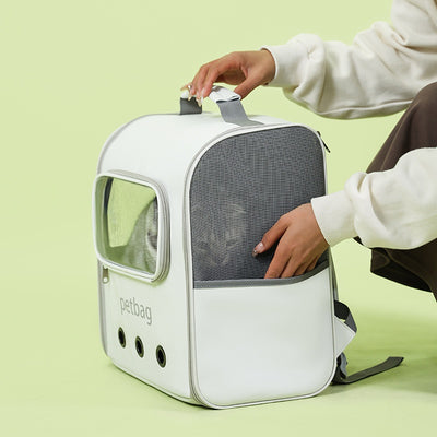 Mochila Transportadora para Gatos de Gran Capacidad Expandible con Ventana Transparente - Image 18