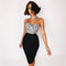 Conjunto Blusa y Falda Lápiz Cintura Alta