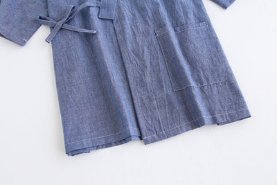 Pijama Kimono Japonés para Hombre Manga Corta con Pantalones Cortos - Image 16