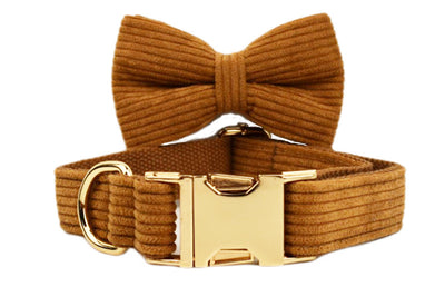 Collar para Mascota en Pana Caramelo - Image 19
