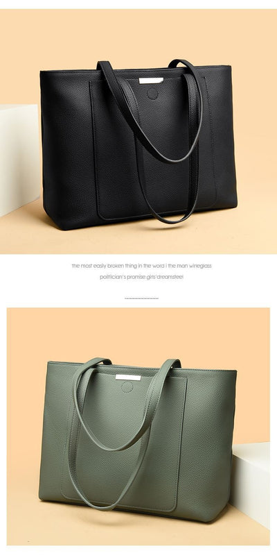 Bolso Tote de Cuero para Mujer - Gran Capacidad - Image 13
