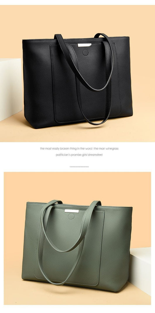 Bolso Tote de Cuero para Mujer - Gran Capacidad - Image 13