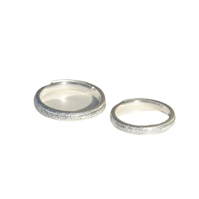 Par de Anillos de Plata Minimalistas - Image 7