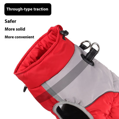 Abrigo Impermeable para Mascotas Medianos y Grandes - Protección Contra el Viento - Image 3